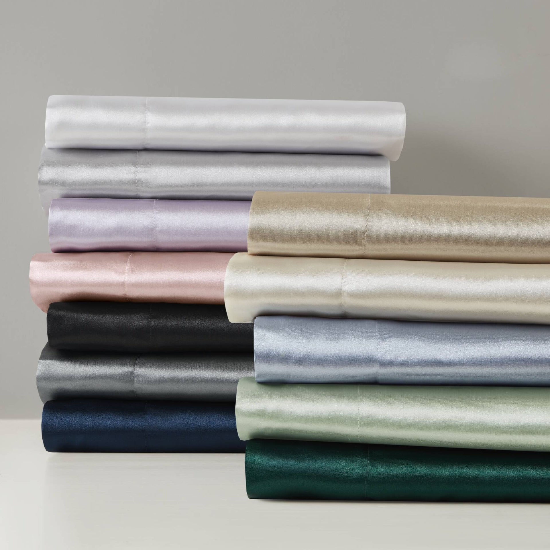 4 PCS Twin Luxury Sheet Set Grey