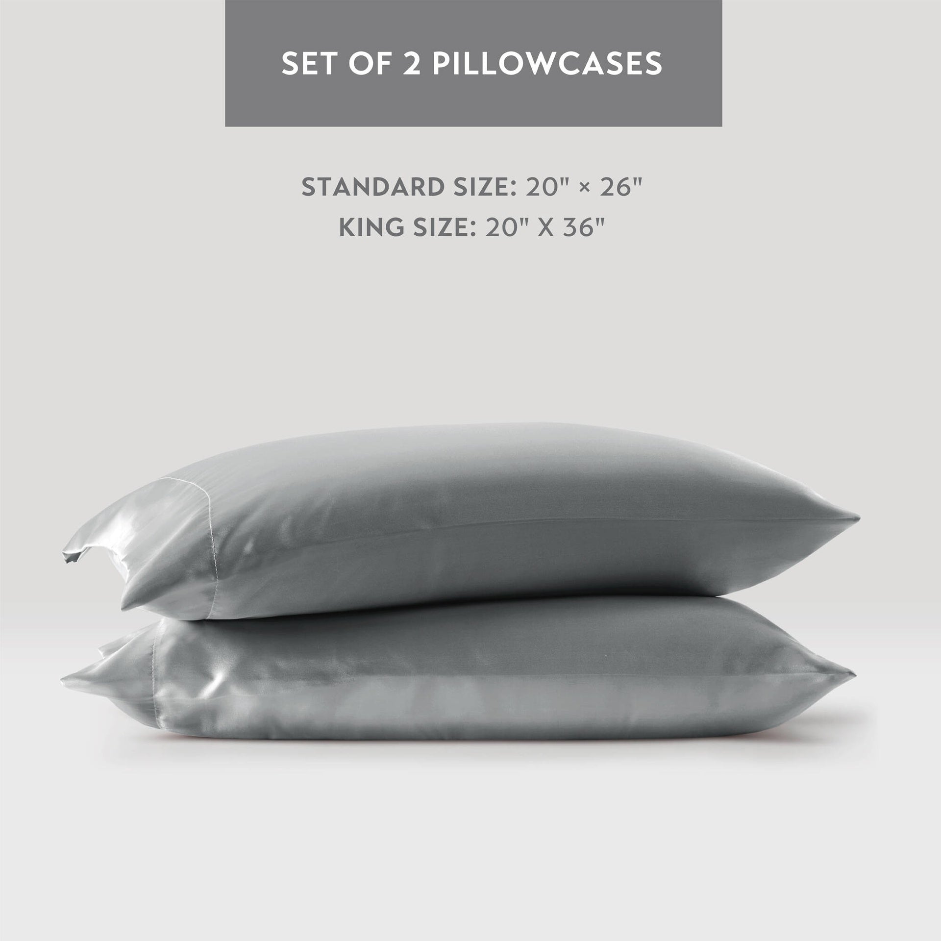 4 PCS Twin Luxury Sheet Set Grey
