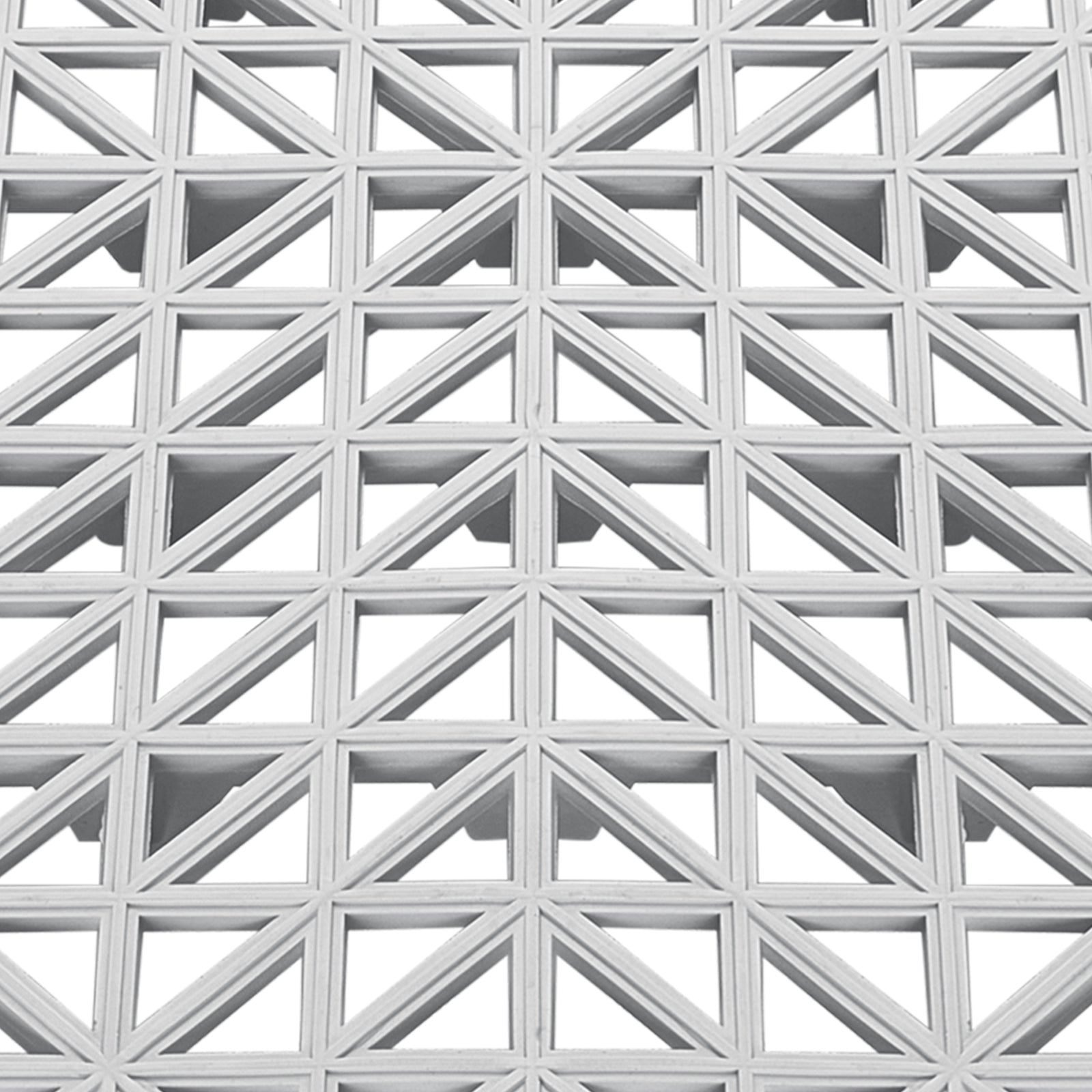 Interlocking Tile 50PCS Gray, Drainage Tiles 12" x 12" Splicing, PVC Interlocking Drainage Floor Tiles, Non-Slip Drainage Holes for Restroom, Bathroom, Kitchen, Pool, Wet Areas