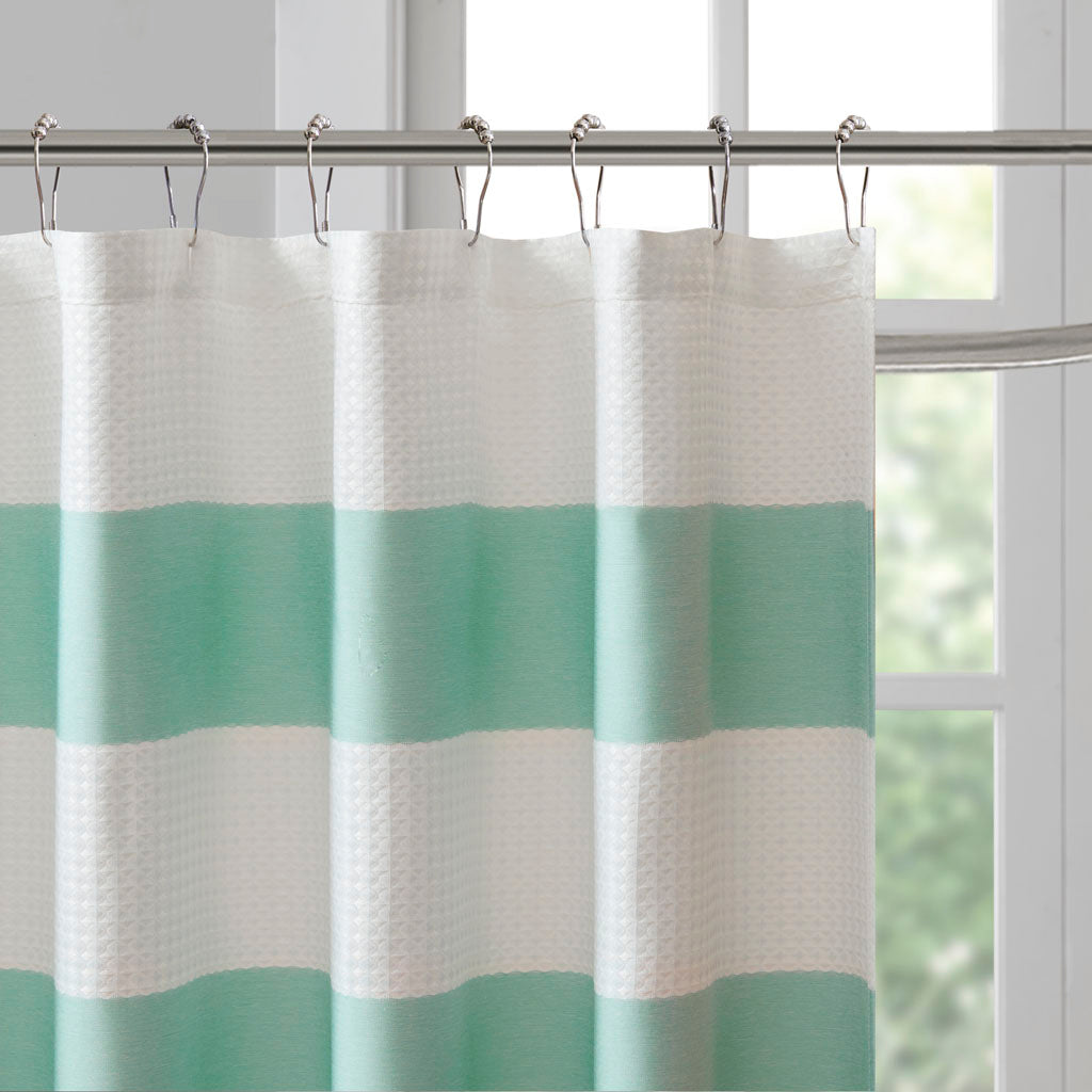 Shower Curtain with 3M Treatment Aqua 72x72"