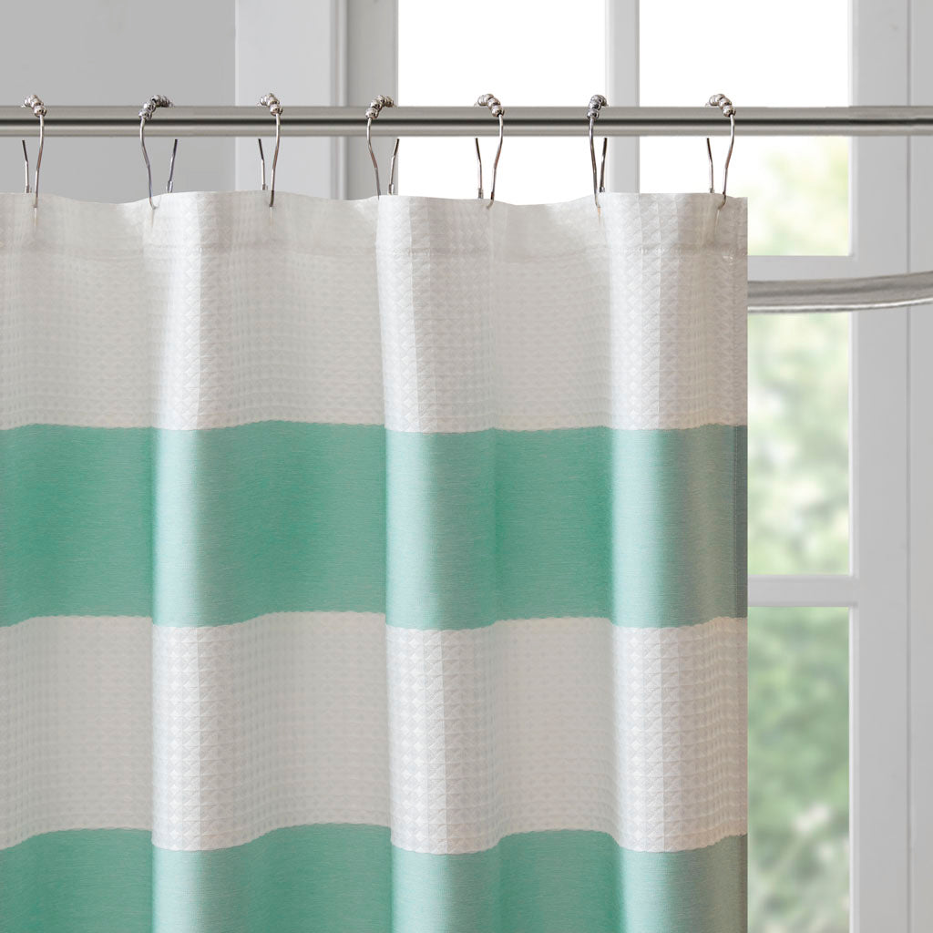Shower Curtain with 3M Treatment Aqua 72x72"