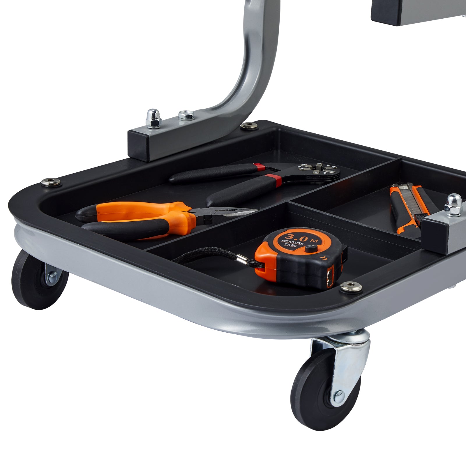 Mechanics Garage Stool 250 LBS Mechanic Creeper Seat Under Car Tool Tray