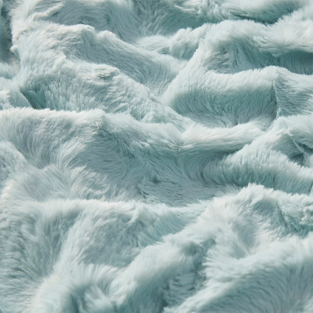 Oversized Faux Fur Throw