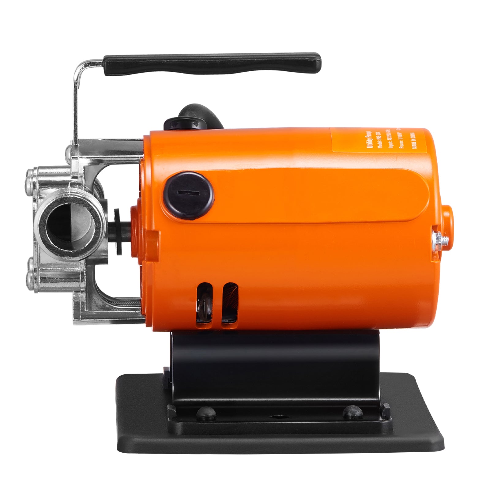 Water Transfer Pump, 120V AC 360 GPH 1/10 HP, Portable Electric Utility Pump with 6 ft Suction Hose Kit, Carbon Brushes, Impeller, Suction Strainer, for Garden, Rain Barrel, Pool, Pond, Aquarium