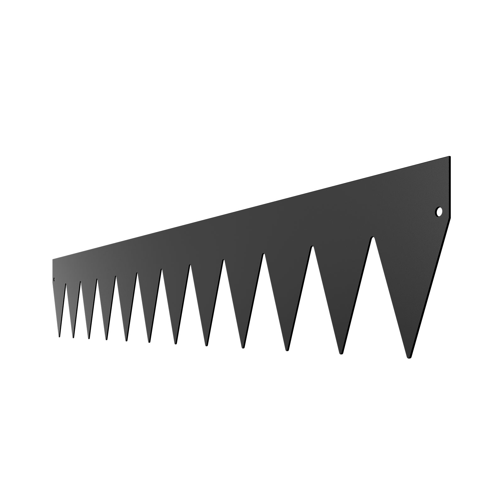 Steel Landscape Edging 6 Packs 40 x 6in Rust-Resistant Garden Edging Border Black