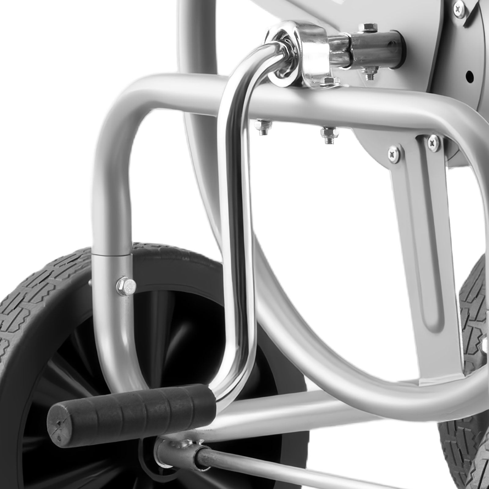 Hose Reel Cart, Hold Up to 300 ft of 5/8 Hose, Garden Water Hose Carts Mobile Tools with 4 Wheels, Heavy Duty Powder-coated Steel Outdoor Planting with Storage Basket, for Garden, Yard, Lawn
