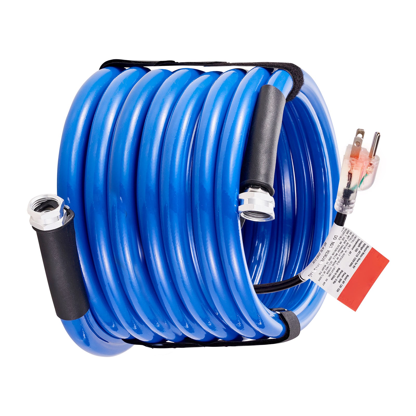 30ft Heated Water Hose for RV, Heated Drinking Water Hose Antifreeze to -45°F, Automatic Self-regulating, 5/8" I.D. with 3/4" GHT Adapter, Lead and BPA Free