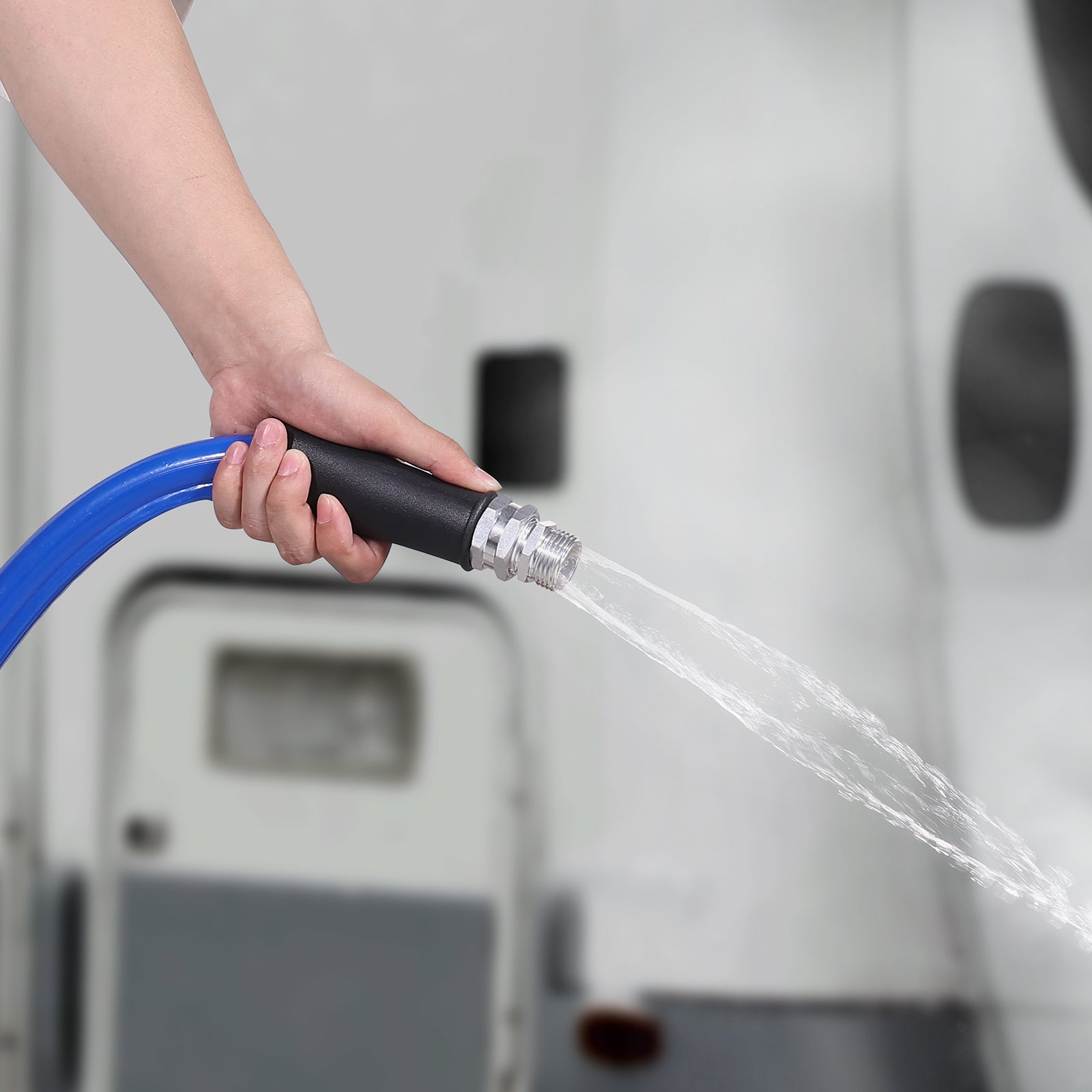 30ft Heated Water Hose for RV, Heated Drinking Water Hose Antifreeze to -45°F, Automatic Self-regulating, 5/8" I.D. with 3/4" GHT Adapter, Lead and BPA Free