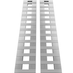 84*14*2.5 Inch Aluminum Ramps 6000LBS Capacity Car Trailer Truck ATV Ramps 1 Pair 2 Ramps