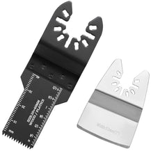 30PCS Multi Tool Blades Kits, Universal Quick Release Oscillating Saw Blades, 8 Types Wood Metal Plastic Oscillating Tool Blades, Fit Dewalt Bosch Milwaukee Hitachi Chicago Craftsman