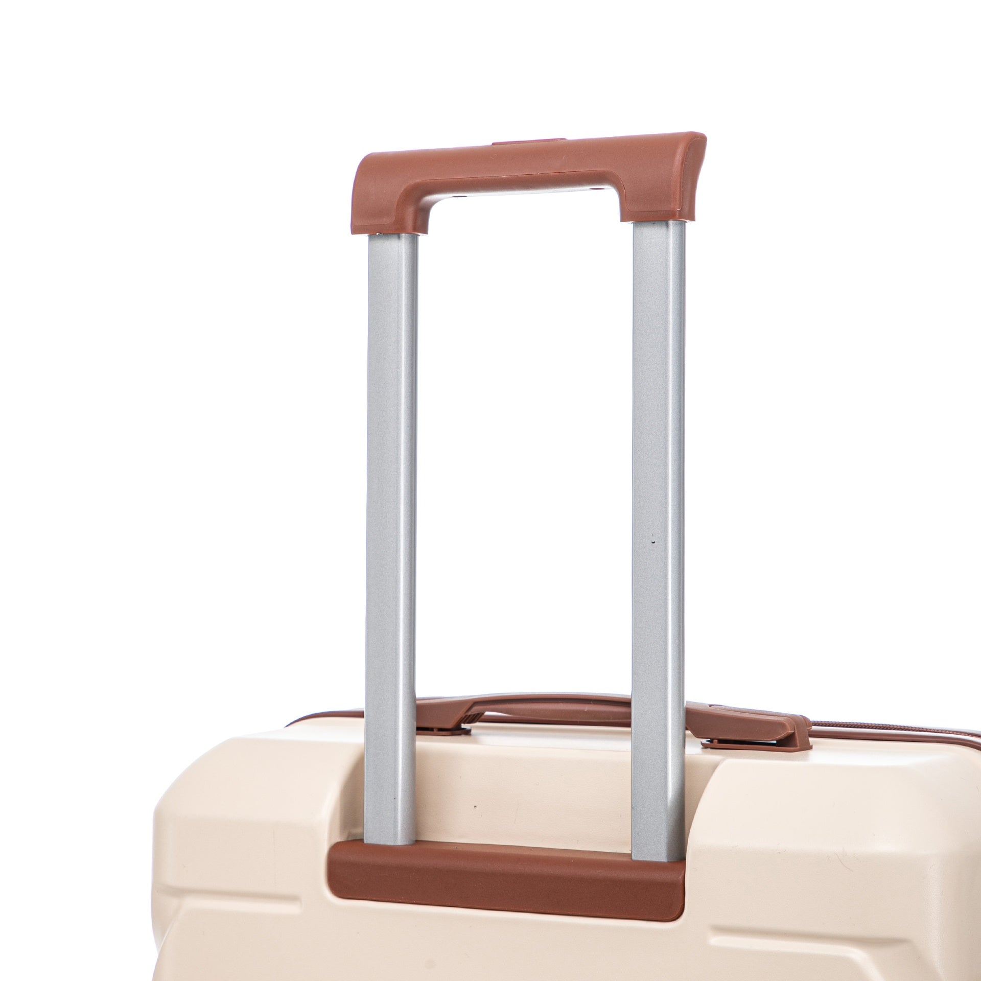 HIFINE TOURIST 20"/24"/28" 3 pcs/set in ABS Spinner Wheel Luggage, Matching Color , With Combination Lock (Beige)