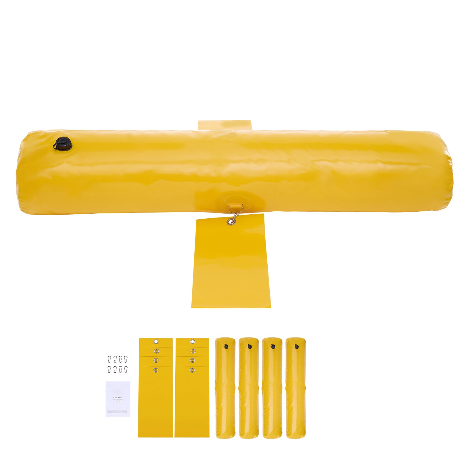 Flood Barriers, Sandbag Alternative Flood Bags 4 Pack,  Flood Barrier for Home, Water Barriers for Flooding, Doorway, Driveway(4FTx6in)