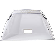 Portable Paint Booth, Larger Spray Paint Tent with Built-in Floor & Mesh Screen, Painting Tent Station for Furniture DIY Hobby Tool, 10x7x6ft Spray Paint Shelter