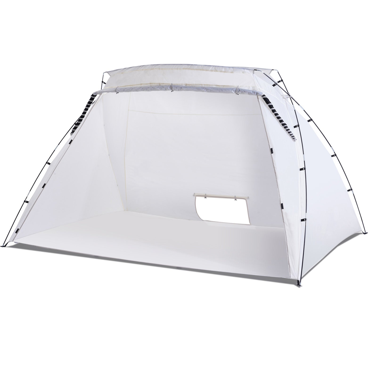 Portable Paint Booth, Larger Spray Paint Tent with Built-in Floor & Mesh Screen, Painting Tent Station for Furniture DIY Hobby Tool, 10x7x6ft Spray Paint Shelter