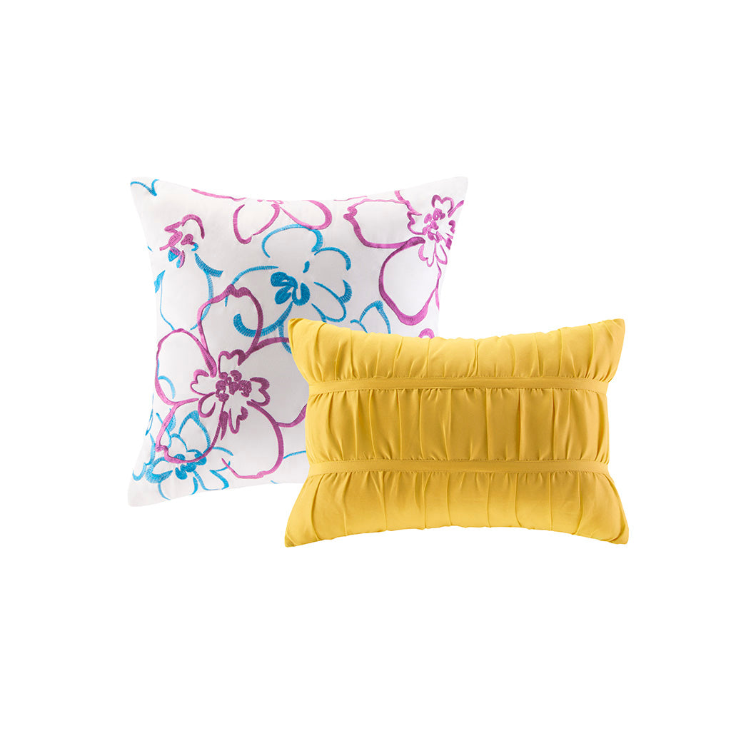 King/Cal King Floral Comforter Set