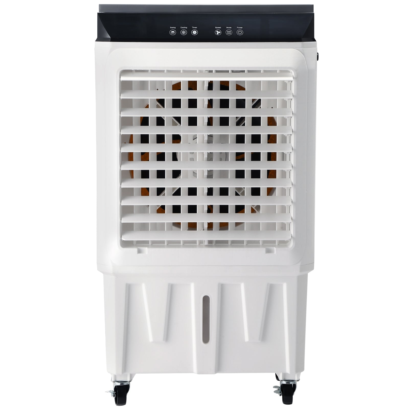 Evaporative Air Cooler, 2100 CFM, 135° Oscillating Swamp Cooler with Adjustable 3 Speeds and 12 H Timer, 7 Gal Portable Air Cooler for 750 Sq.ft, Indoor/Outdoor Use