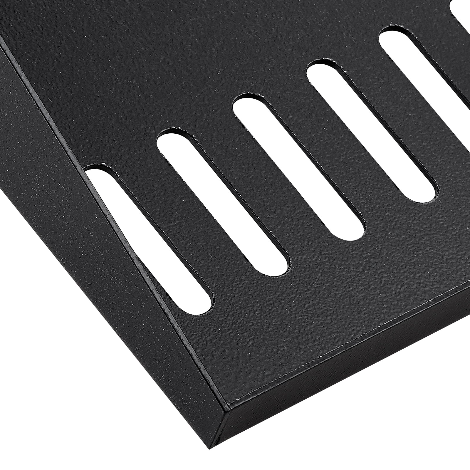 2PCS 1U Server Rack Shelf 10"/254 mm Depth Vented Rack Mount Shelf Tray