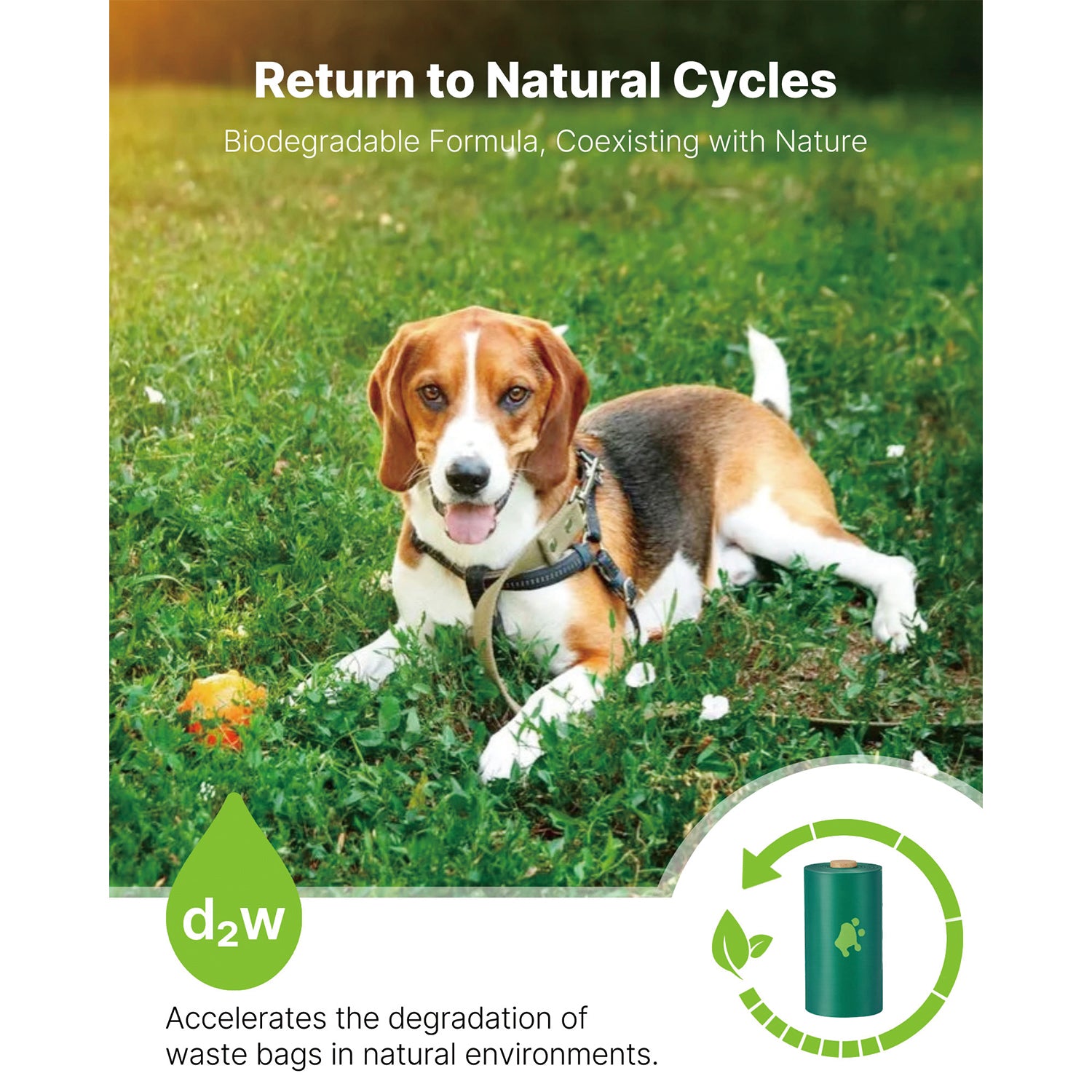 Thick Dog Poop Waste Bags Refill Rolls 270PCS Lavender Scented Biodegradable