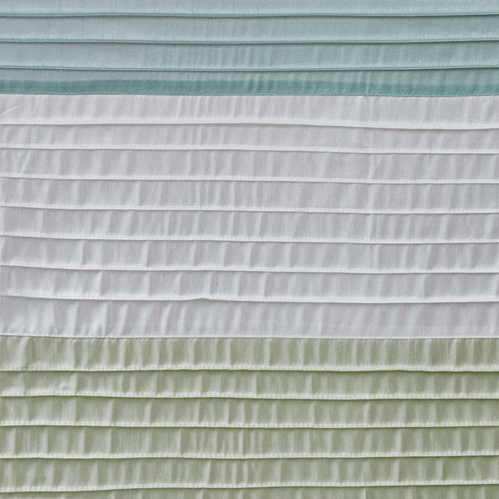 Faux Silk Shower Curtain