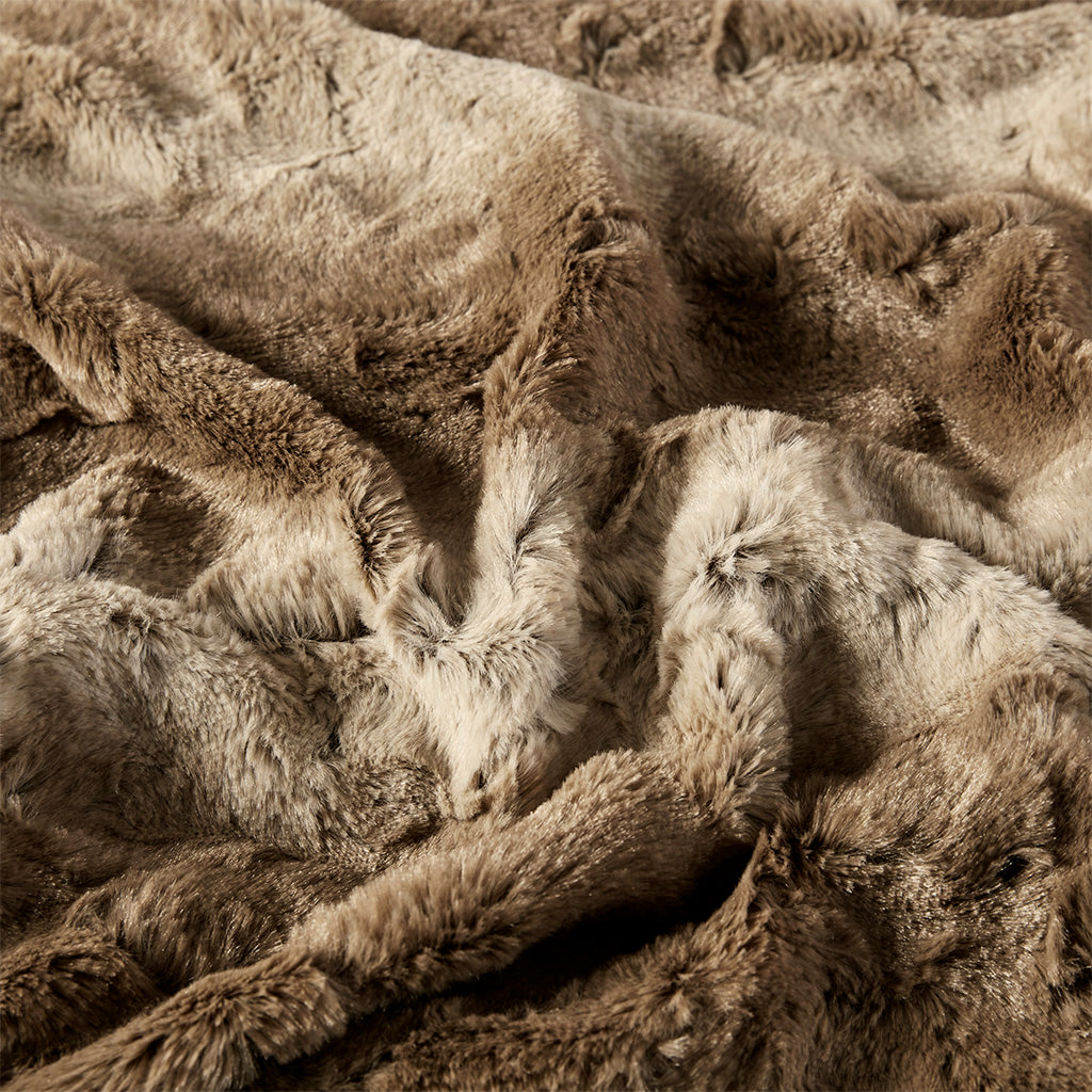 Oversized Faux Fur Throw