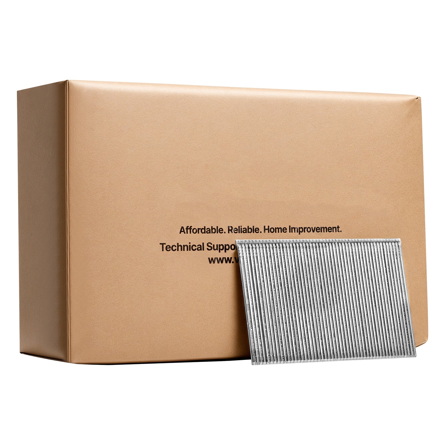 16 Gauge Finish Nails 2 in Straight Finish Nail 2500-Count Galvanized Nail