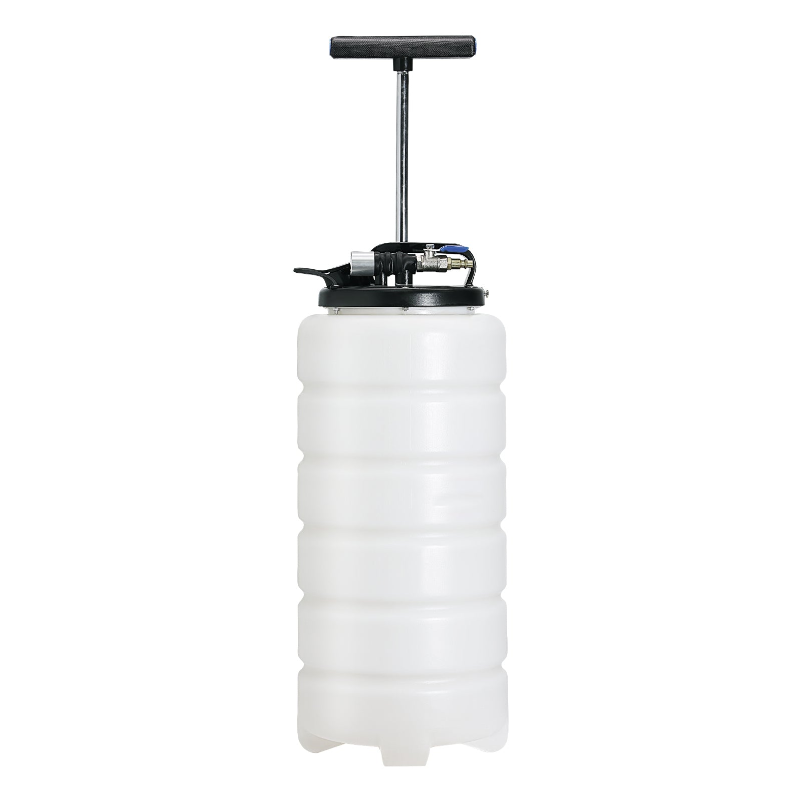 Fluid Extractor, 4 Gallons (15 Liters), Pneumatic/Manual Oil Changer Vacuum Fluid Extractor with Dipstick and Suction Hose, Oil Extractor Change Pump for Automotive Fluids Vacuum Evacuation