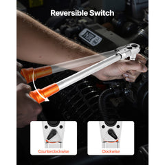 Adjustable Click Torque Wrench 1/2 Inch Drive 20-160 lbf-ft / 27.1-216.8 N.m