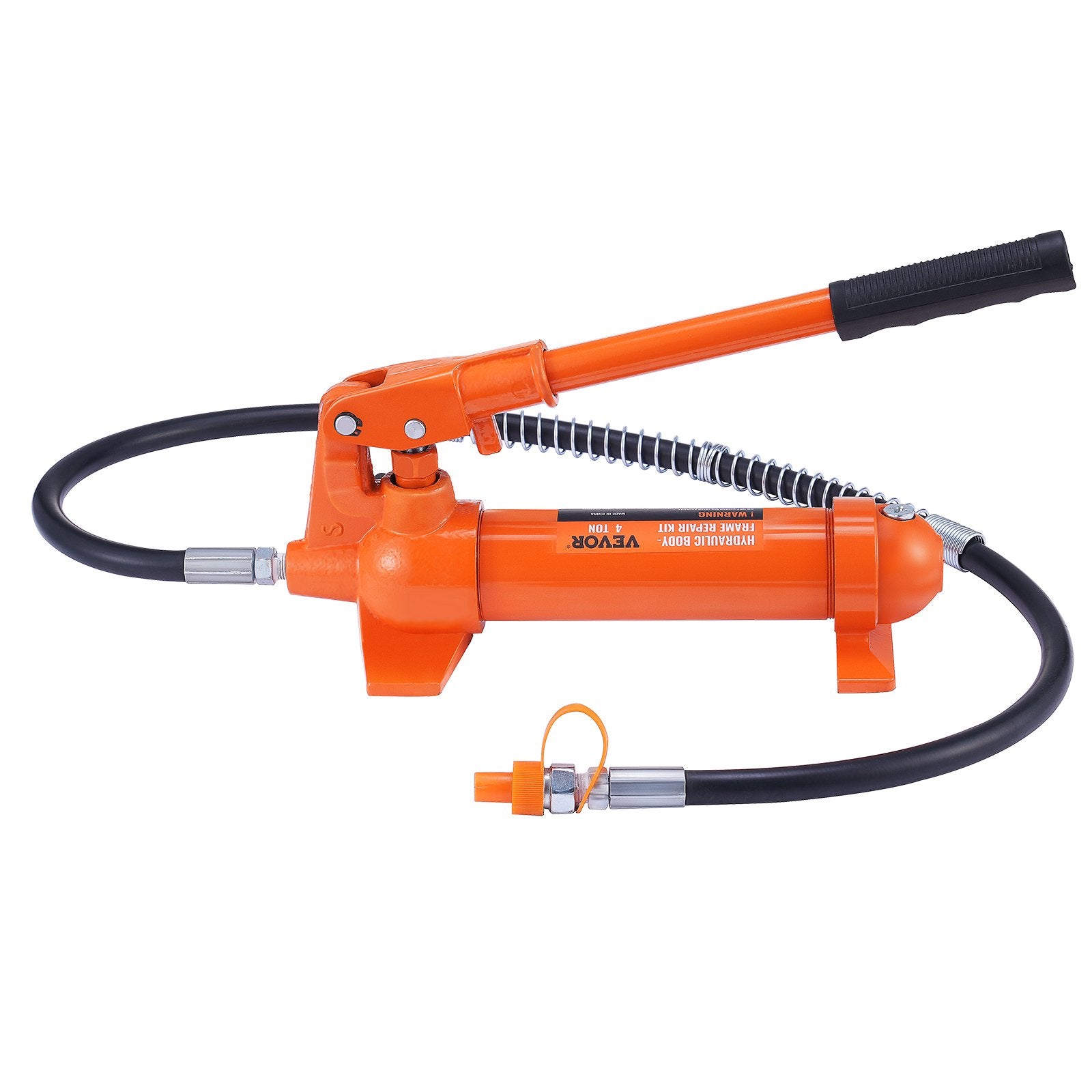 4 Ton/8800 LBS Porta Power, Portable Hydraulic Ram with 3.9 ft/1.2 m Oil Hose, Auto Body Frame Repair Kit with Storage Case for Car Repair, Truck, Farm