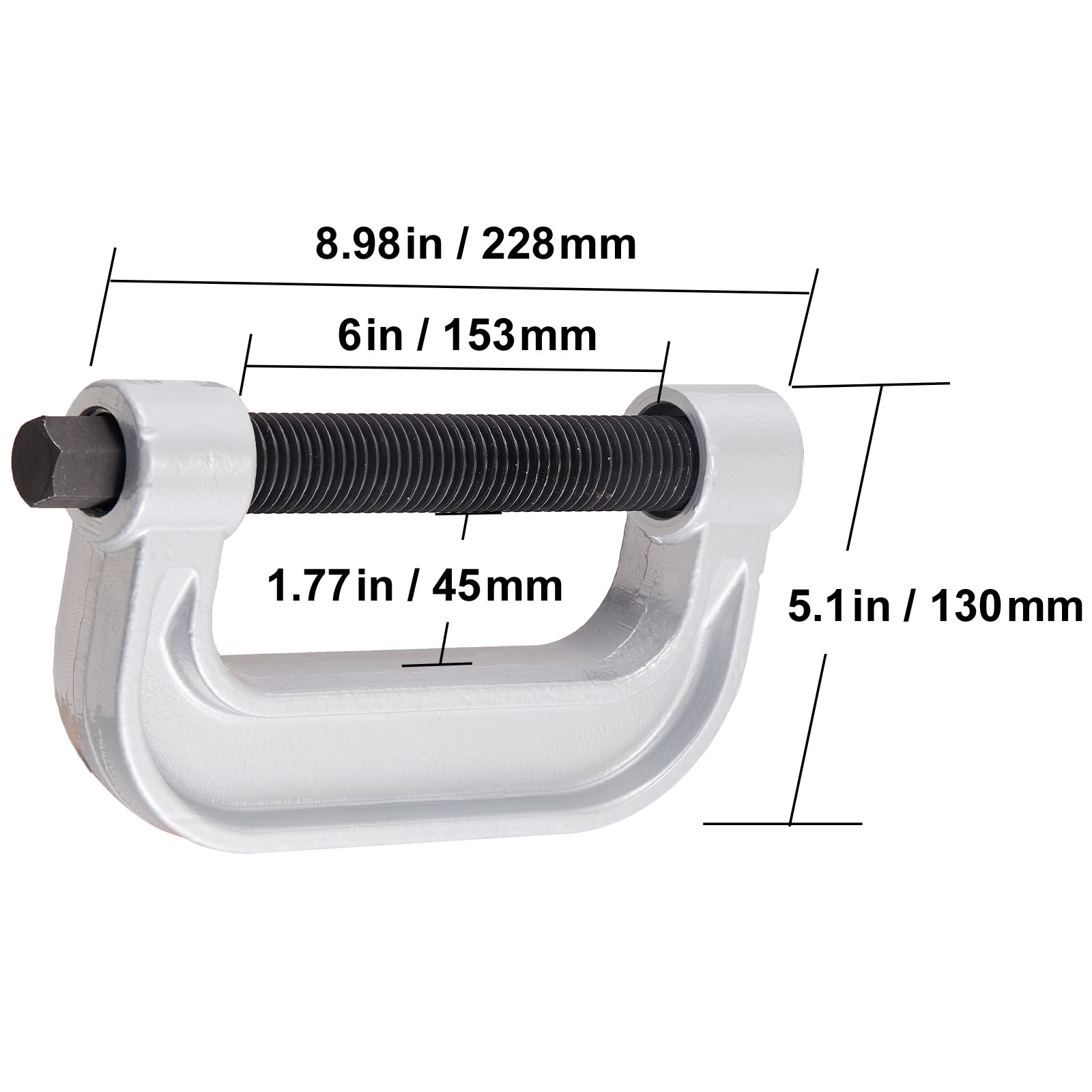 Ball Joint Press Kit C-press Ball Joint Tools 10 pcs Automotive Repair Kit