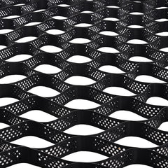 Ground Grid 3-Inch Depth Geocell Grid 24.93x9.52 FT / 7600x2900 mm for Gravel