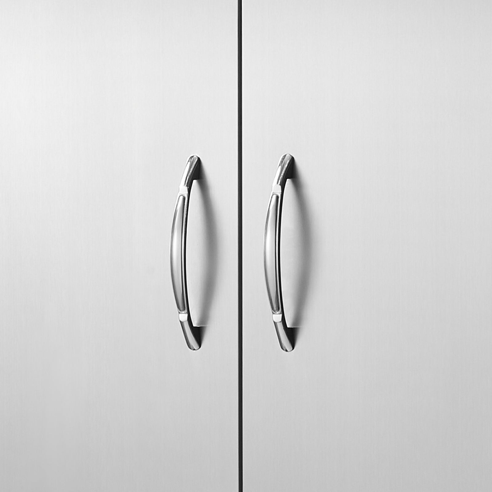 BBQ Access Door, 30W x 21H Inch Double Outdoor Kitchen Door, Stainless Steel Flush Mount Door, Wall Vertical Door with Handles and Vents, for BBQ Island, Grilling Station, Outside Cabinet