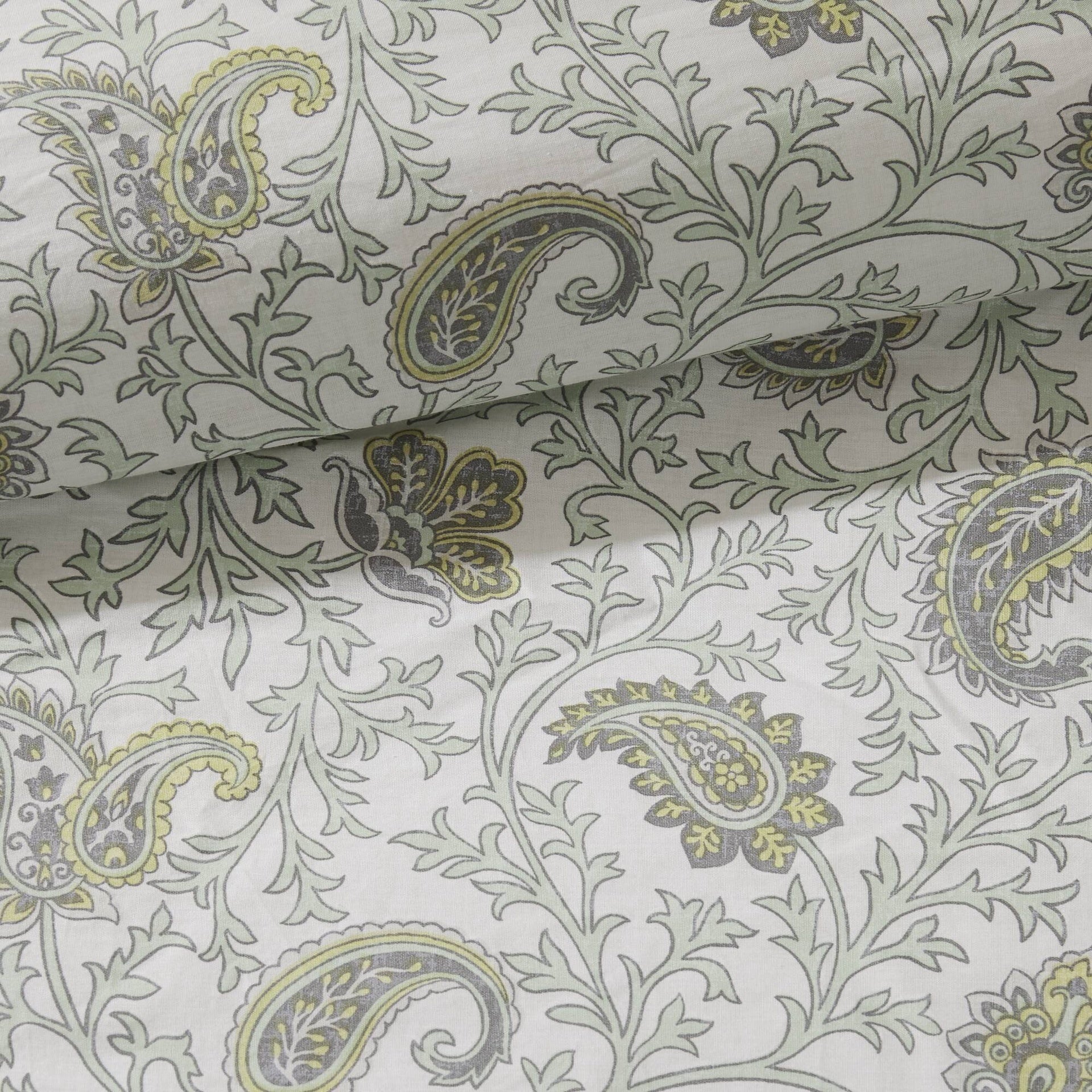 9 Piece Cotton Percale Comforter Set King