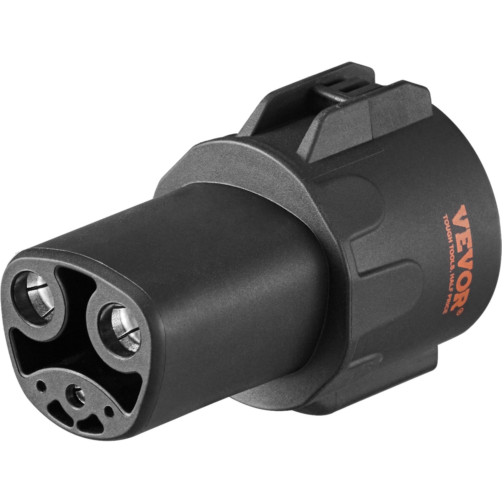 J1772 to Tesla Charger Adapter, 80 Amp 240V AC, SAE J1772 EV, with Storage Bag Anti-Drop Lock IP65 Tested to UL Standards Material, Compatible with Tesla Model 3, Y, S, X