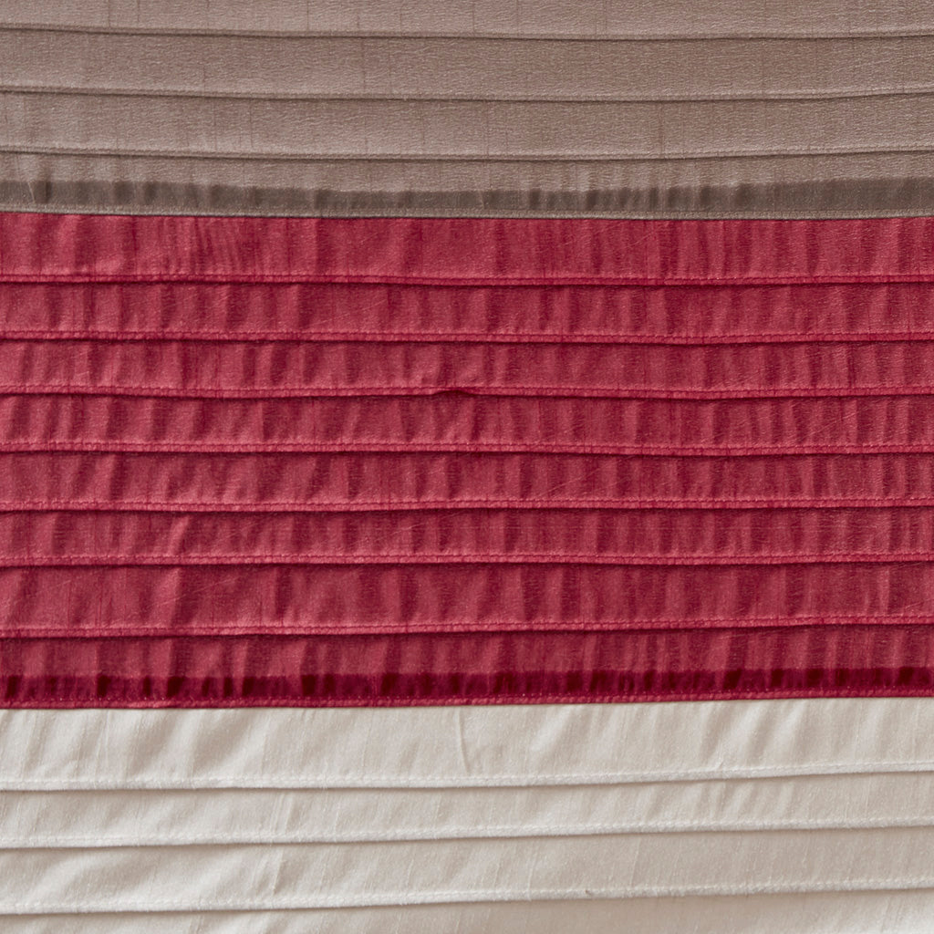 Faux Silk Shower Curtain