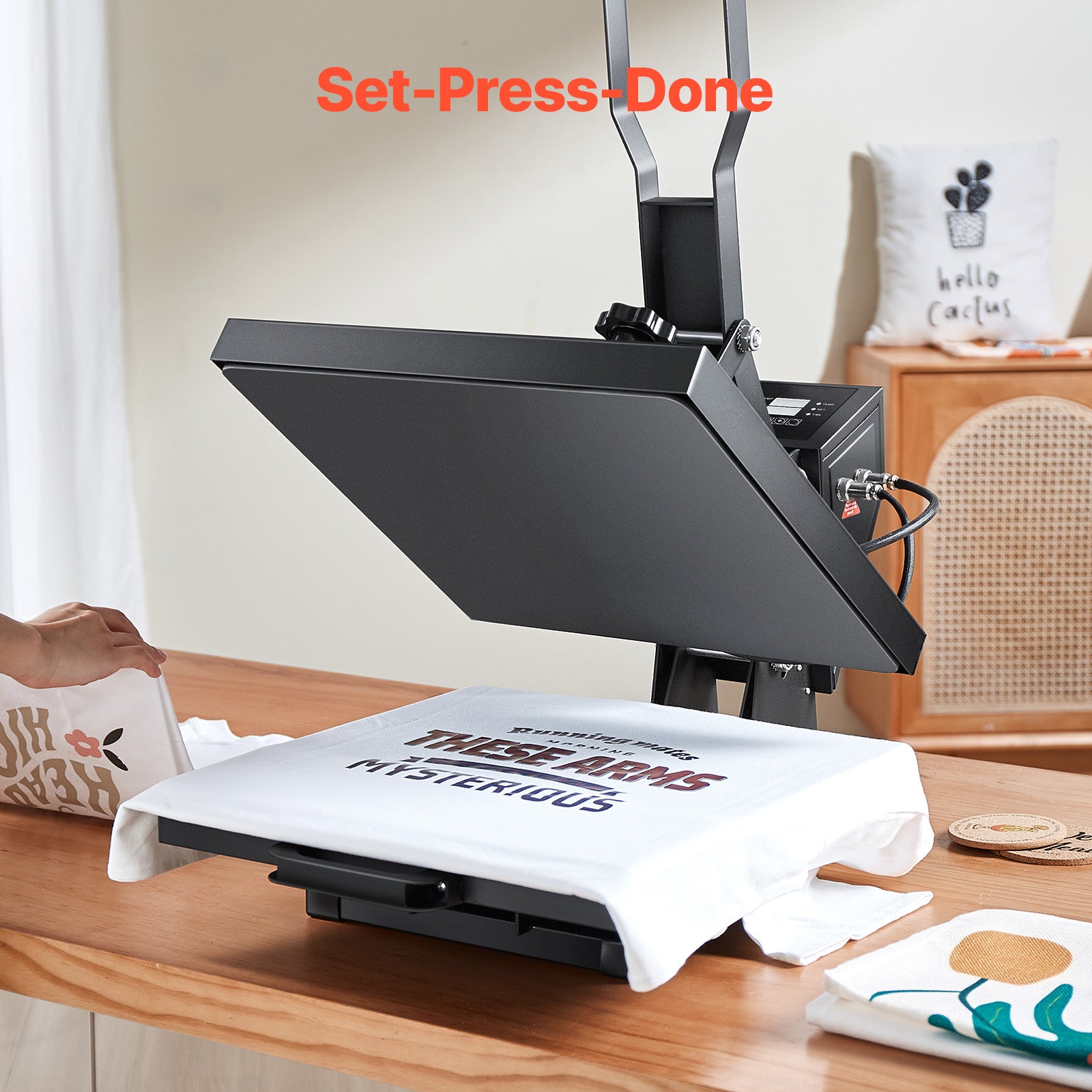 Heat Press Machine 15 x 15 inch Sublimation Printer Transfer for DIY T-shirt