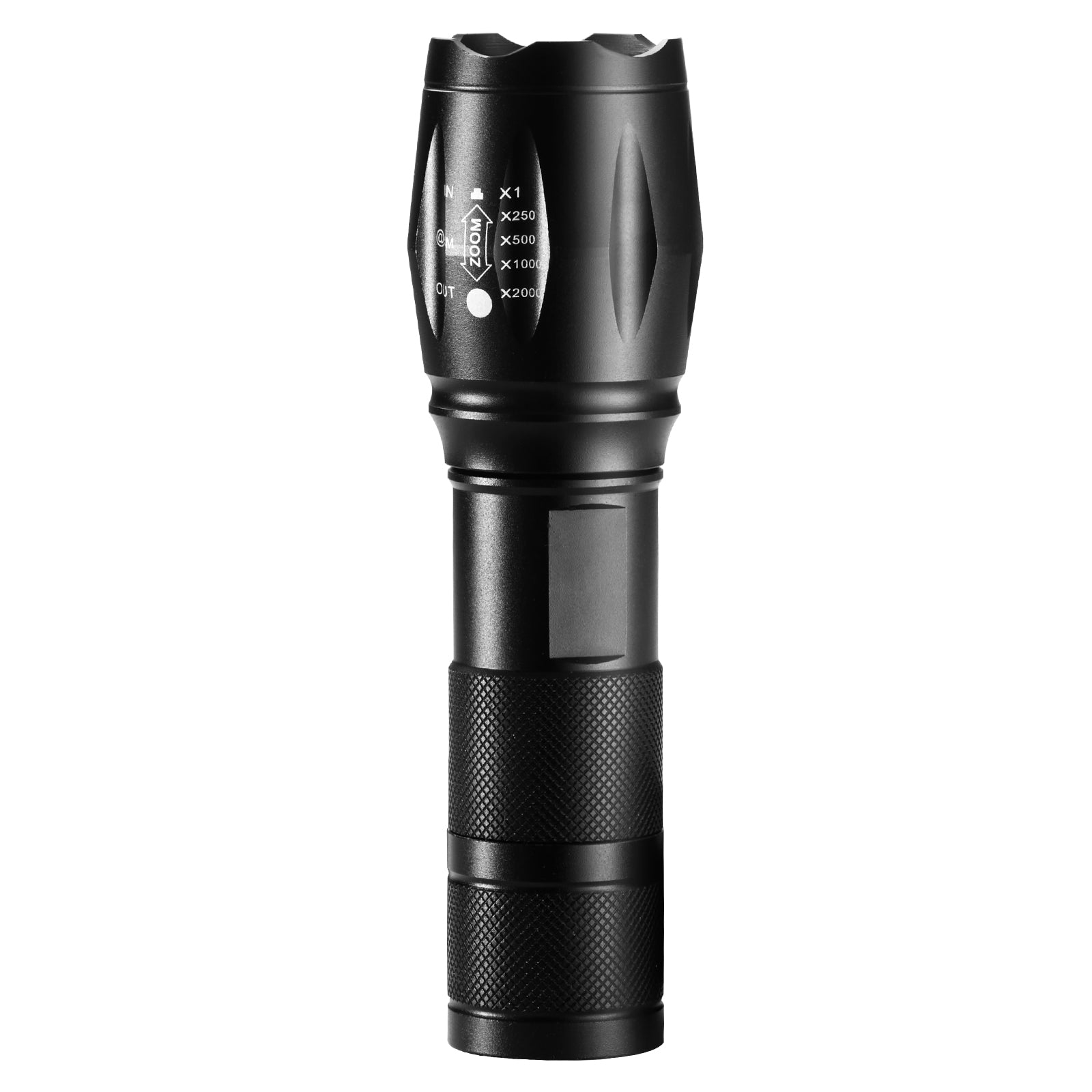 2 Pack Flashlights 2000 High Lumens 5 Modes Adjustable Focus Flashlight