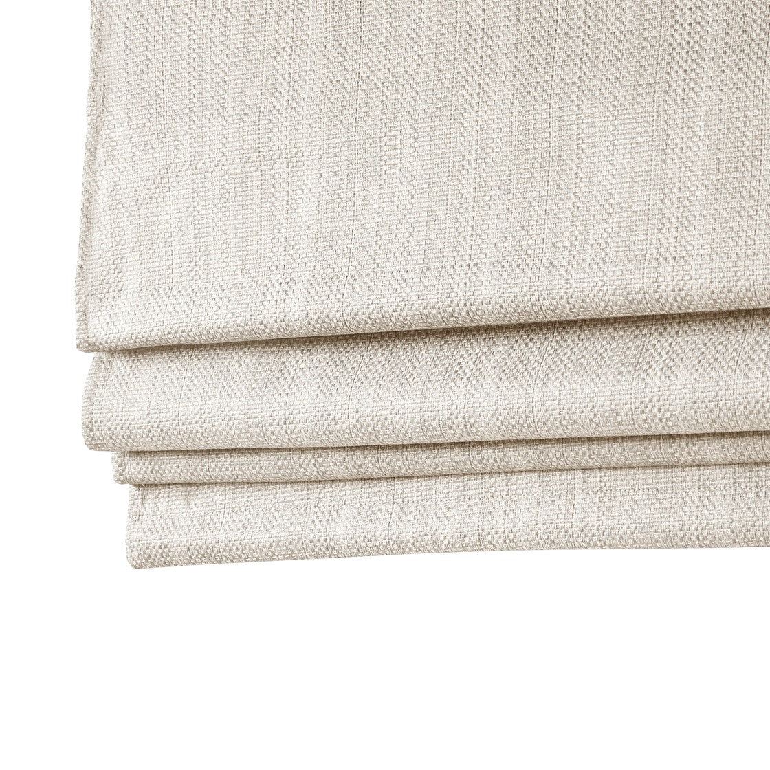 Basketweave Room Darkening Cordless Roman Shade