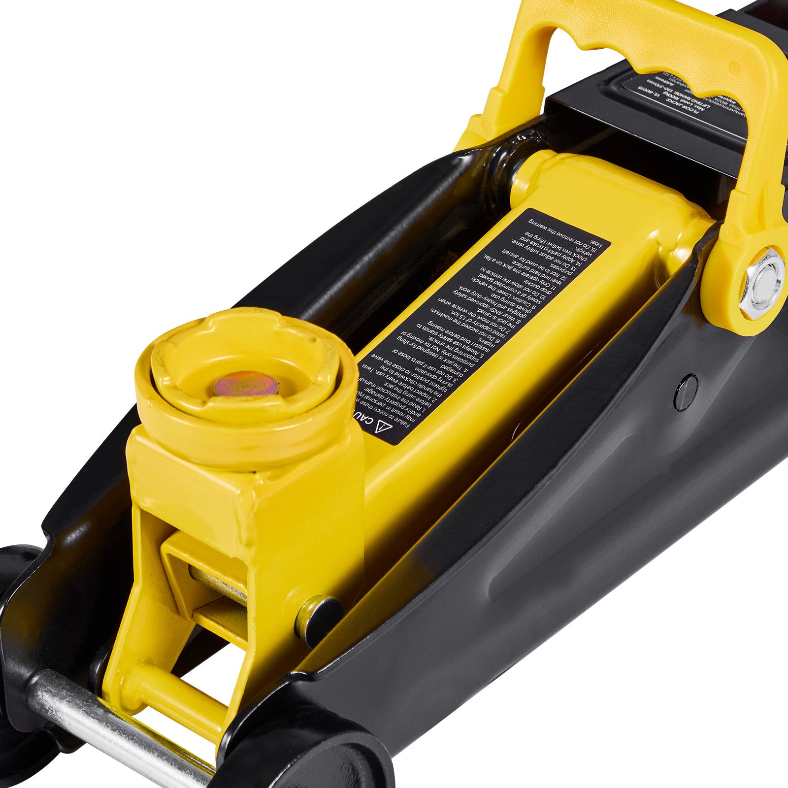 Low Profile Floor Jack, 1.5 Ton (3300 lbs) Capacity, Steel Racing Floor Jack with Single Piston Quick Lift Pump, Hydraulic Trolley Car Lift for Sports Cars, Sedans, Lifting Range 5.1-12.2 Inches