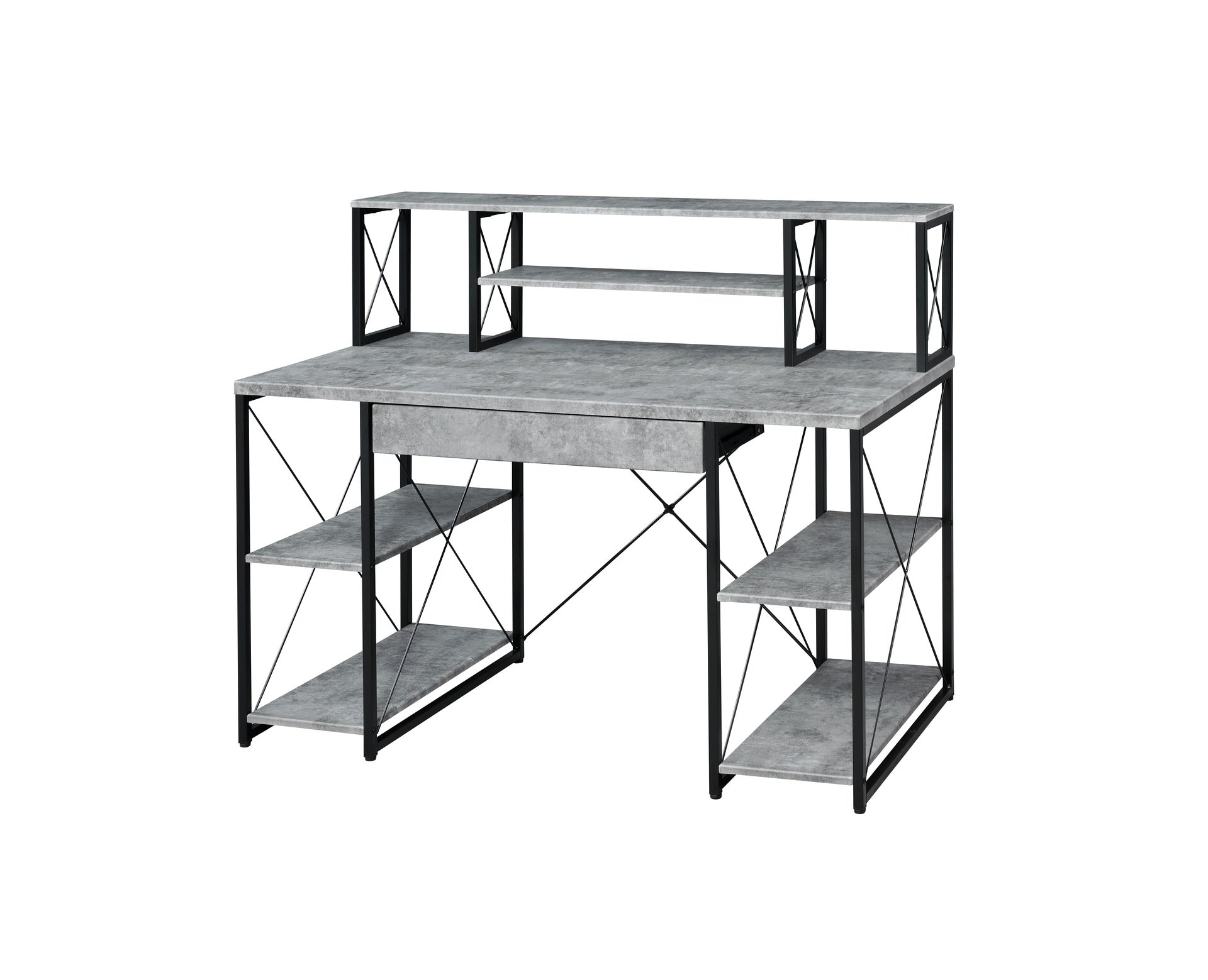 Amiel All Purpose Gray Finish Writing Desk
