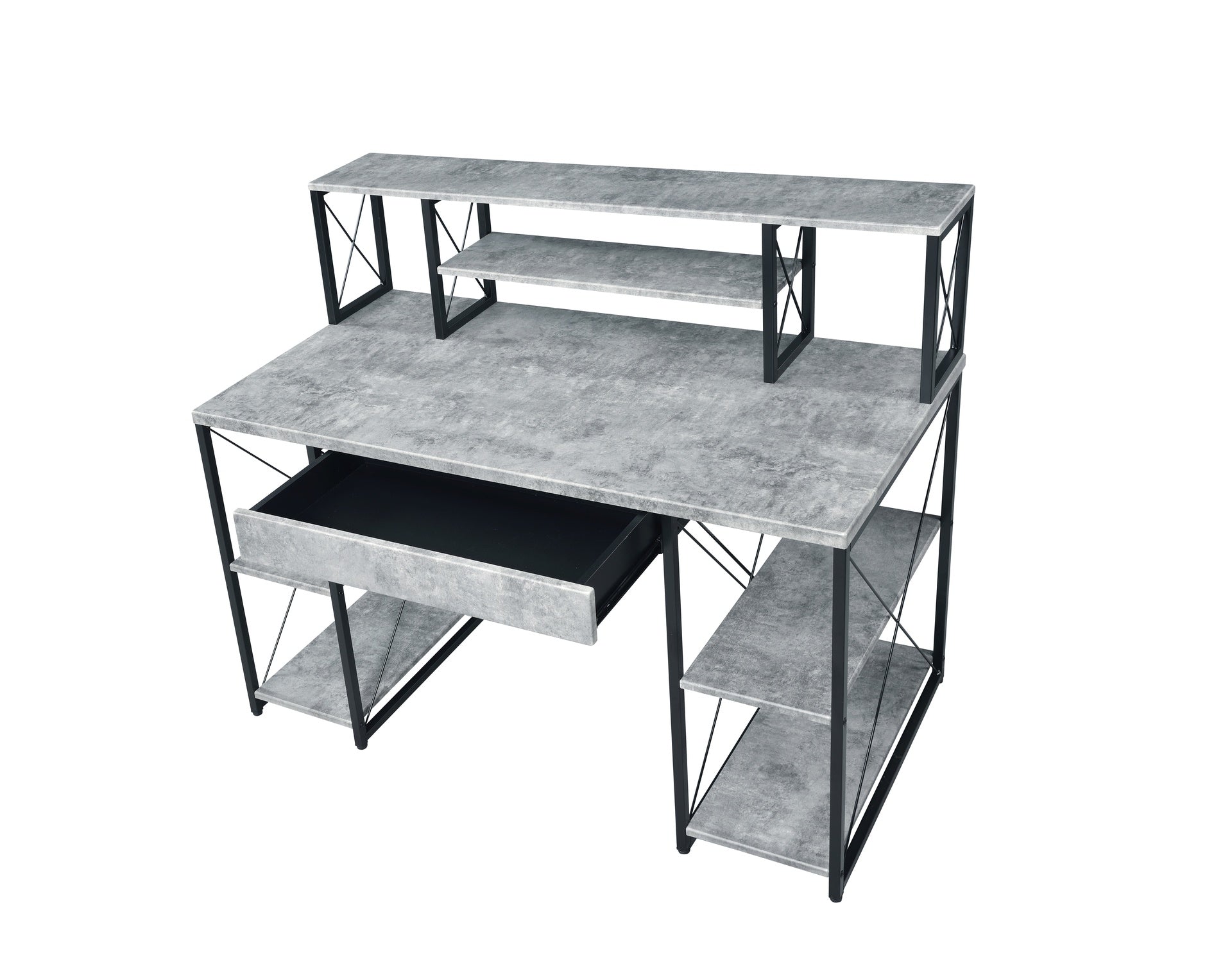 Amiel All Purpose Gray Finish Writing Desk