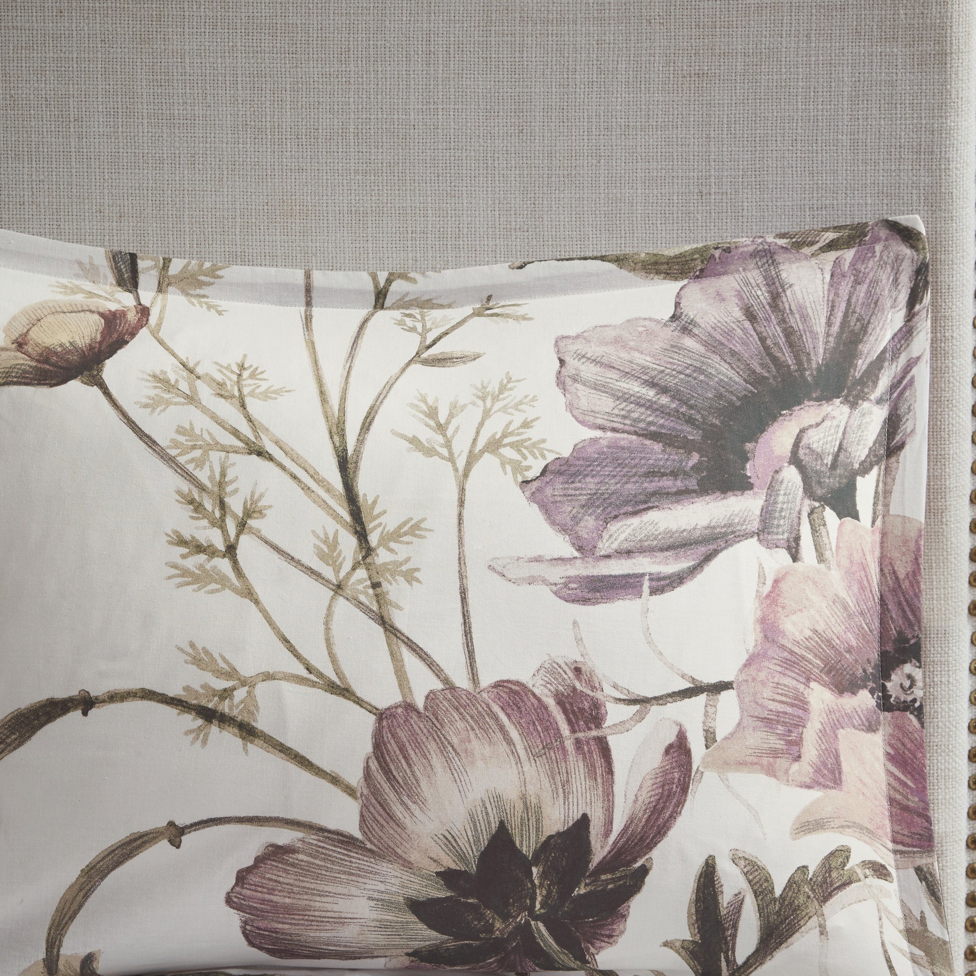 8 Piece Cotton Printed Comforter Set Blush Queen