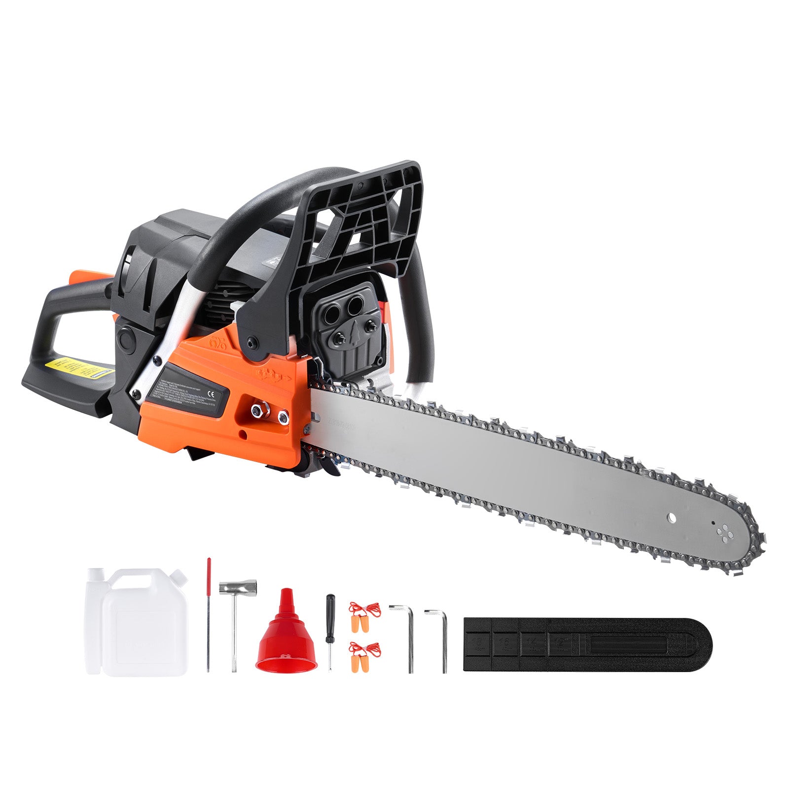 52CC 18" Gasoline Chainsaw Gas Powered Wood Cutting Engine Gas Chain Saw
