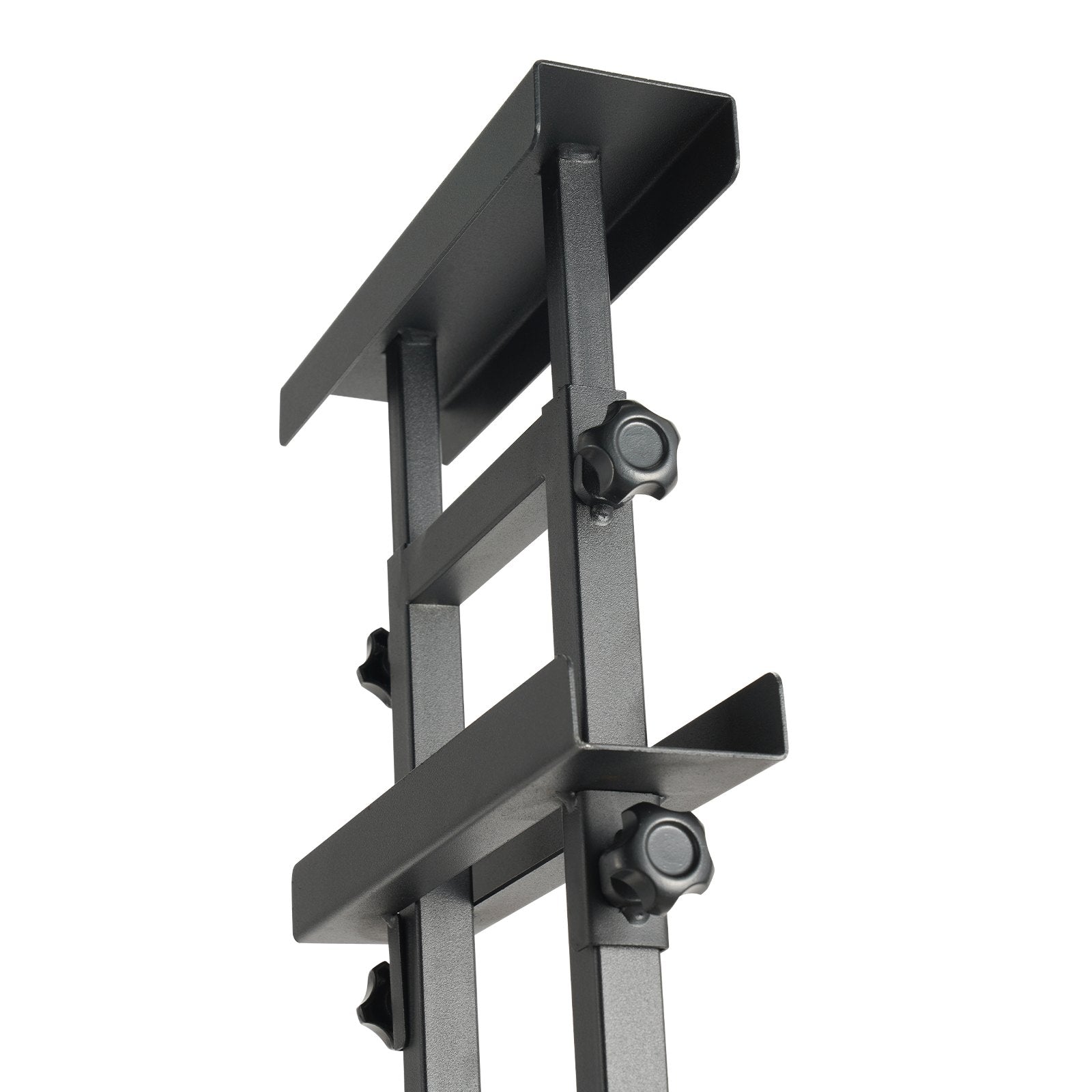 Poster Stand, Adjustable Height Up to 75", Double-Sided Heavy Duty Pedestal Sign Holder, Floor Standing Sign Holder Banner Stand with Shock-absorbing Base for Display, for Board and Foam, Black