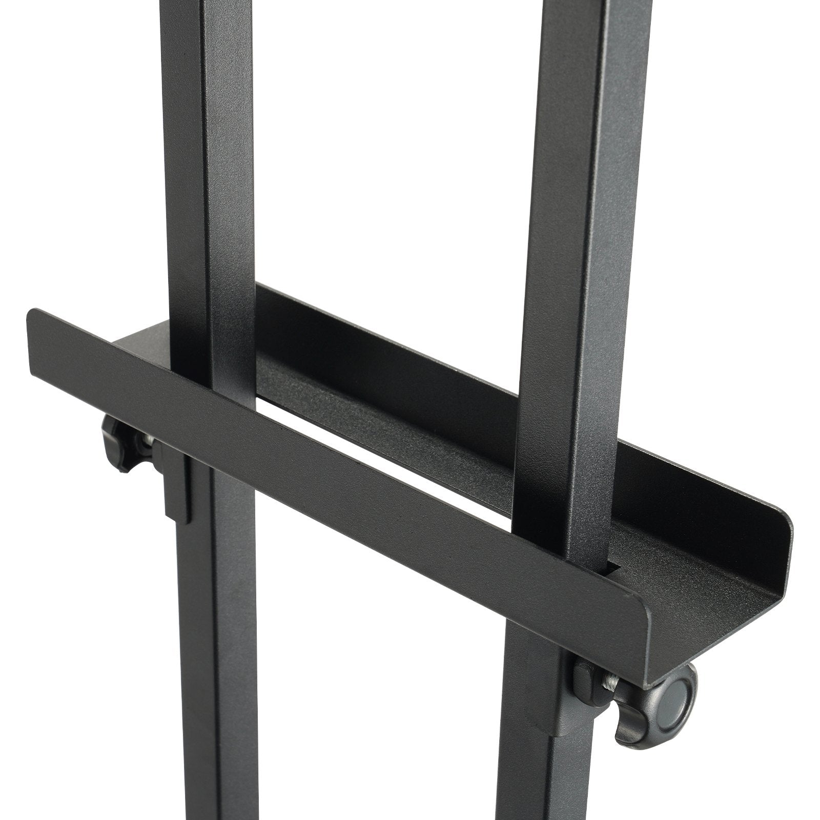 Poster Stand, Adjustable Height Up to 75", Double-Sided Heavy Duty Pedestal Sign Holder, Floor Standing Sign Holder Banner Stand with Shock-absorbing Base for Display, for Board and Foam, Black