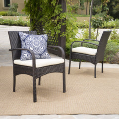 [Set of 2] CORDOBA KD PE WICKER DINING CHAIR