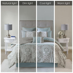 King 8 Piece Comforter Set