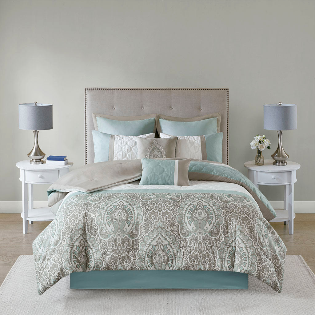 King 8 Piece Comforter Set