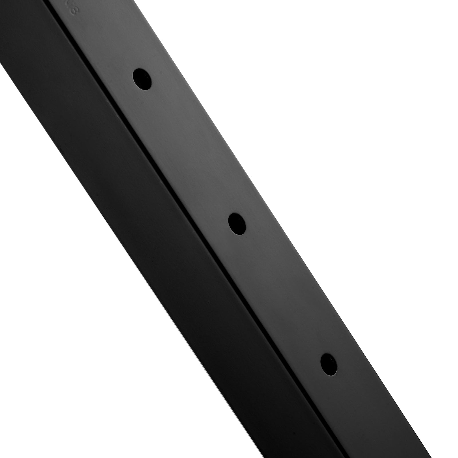 1-Pack Cable Railing Post, 36x2x2 In Horizontal-Hole Deck Railing Post with Pre-Drilled Holes, Stainless Steel Cable Rail Post with Horizontal and Curved Bracket, Black, 1JZLGZXHS9148RVYS001V0