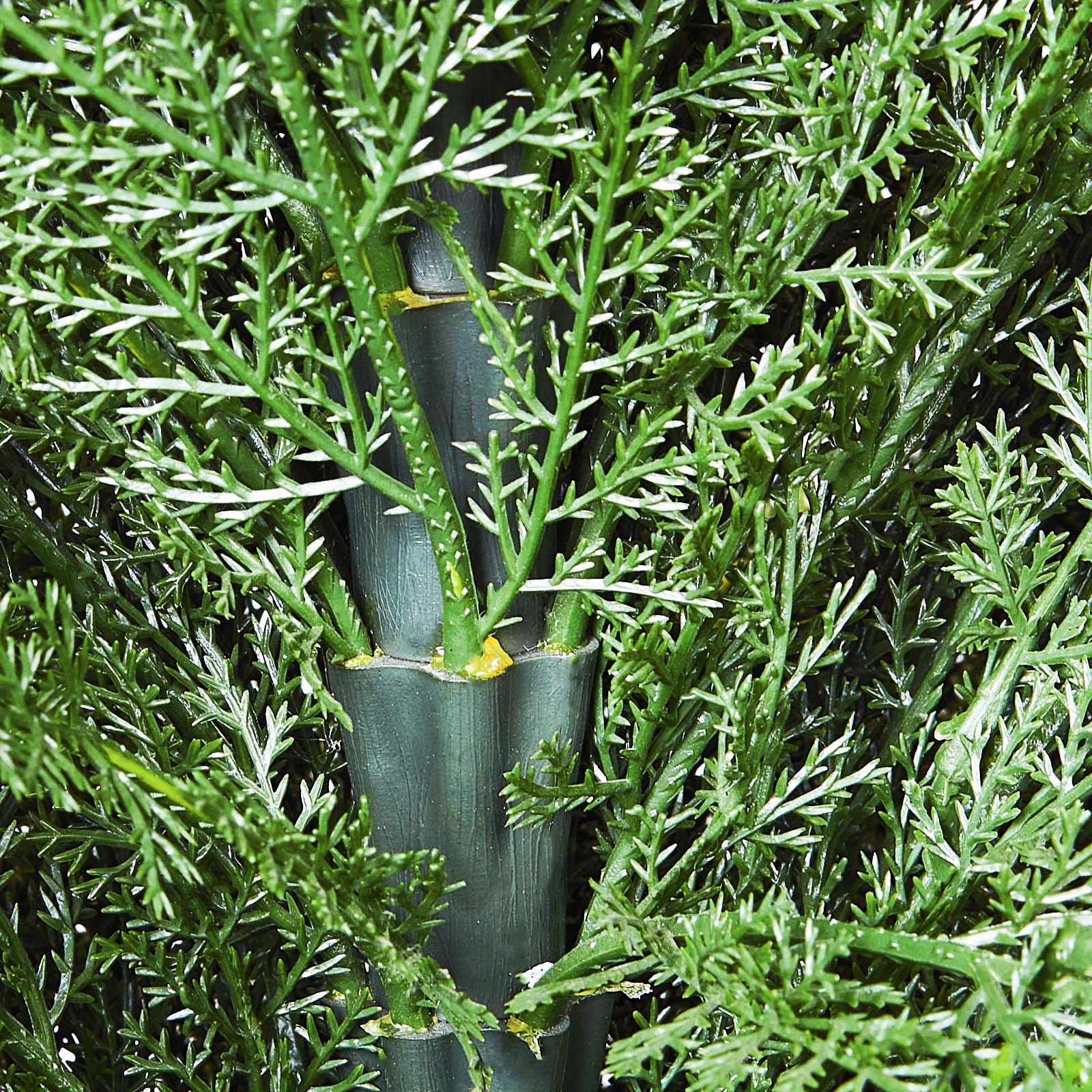 2 Pack 4' Artificial Cedar Topiary Tree Faux Plant UV Decor In/Outdoor