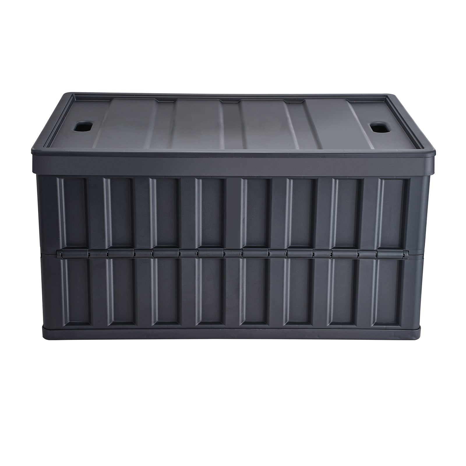 Collapsible Storage Bins with Lids, 65L 3 Packs, Folding Plastic Stackable Utility Crates with Handles, Large Heavy Duty Containers for Clothes, Toys, Books, Snack, Shoes, and Grocery Organizing